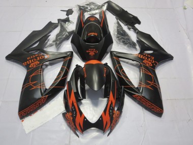 Online 2006-2007 Suzuki GSXR 600-750 Fairings - Orange Matte