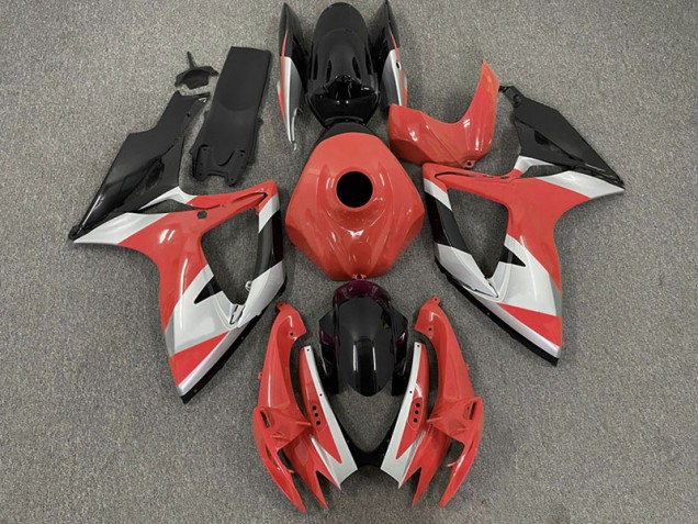 Online 2006-2007 Suzuki GSXR 600-750 Fairings - Red Design