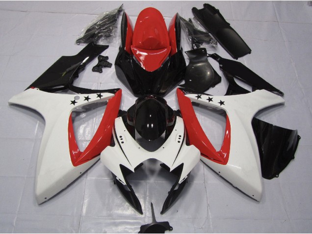 Online 2006-2007 Suzuki GSXR 600-750 Fairings - Red Star Online 2006-2007 Suzuki GSXR 600-750 Fairings - Red Star