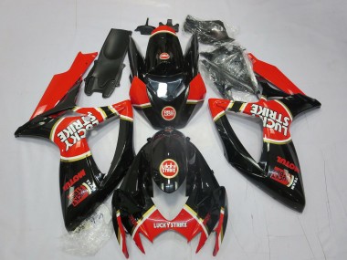 Online 2006-2007 Suzuki GSXR 600-750 Fairings - Red Strike