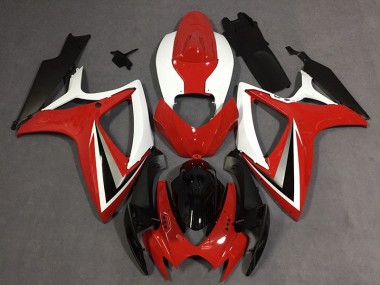 Online 2006-2007 Suzuki GSXR 600-750 Fairings - Red Style