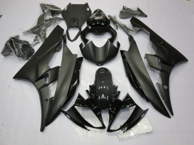 Online 2006-2007 Yamaha R6 Fairings - Matte and Gloss Black