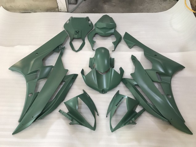 Online 2006-2007 Yamaha R6 Fairings - Military Green