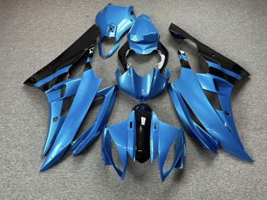 Online 2006-2007 Yamaha R6 Fairings - Sky Blue and Black