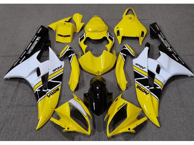 Online 2006-2007 Yamaha R6 Fairings - Yellow OEM Style Online 2006-2007 Yamaha R6 Fairings - Yellow OEM Style