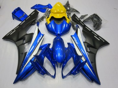 Online 2006-2007 Yamaha R6 Fairings - Yellow Rear