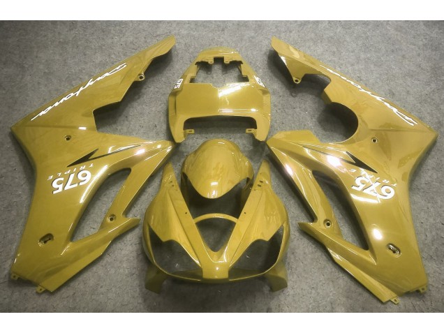Online 2006-2008 Triumph Daytona 675 Fairings - Gold Online 2006-2008 Triumph Daytona 675 Fairings - Gold