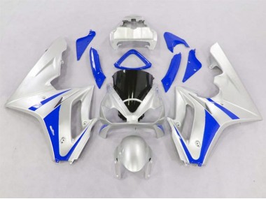 Online 2006-2008 Triumph Daytona 675 Fairings - Silver and Blue