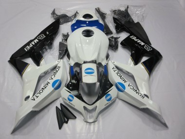 Online 2007-2008 Honda CBR600RR Fairings - Blue KM and Black