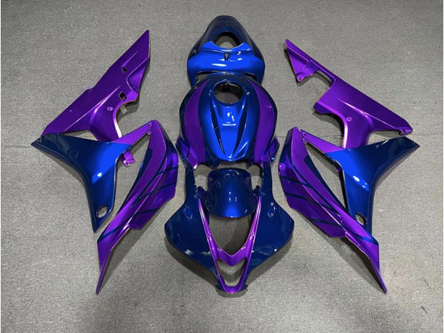 Online 2007-2008 Honda CBR600RR Fairings - Blue & Purple Online 2007-2008 Honda CBR600RR Fairings - Blue & Purple