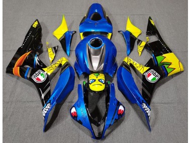 Online 2007-2008 Honda CBR600RR Fairings - Blue Shark