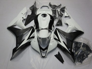 Online 2007-2008 Honda CBR600RR Fairings - Clean Black and White