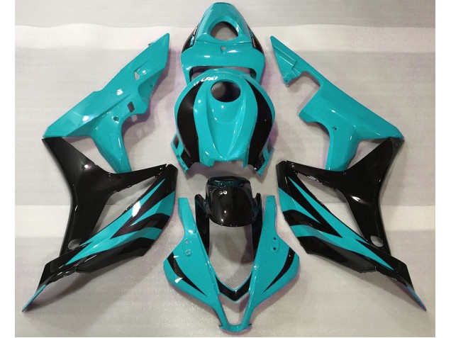 Online 2007-2008 Honda CBR600RR Fairings - Cyan OEM Style