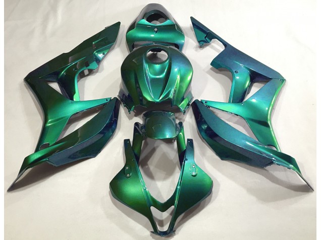 Online 2007-2008 Honda CBR600RR Fairings - Emerald Green Plain
