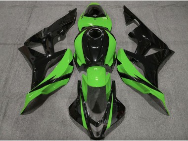 Online 2007-2008 Honda CBR600RR Fairings - Gloss Black & Green
