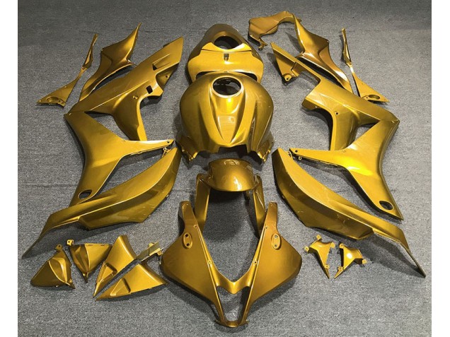 Online 2007-2008 Honda CBR600RR Fairings - Gloss Gold Plain Online 2007-2008 Honda CBR600RR Fairings - Gloss Gold Plain