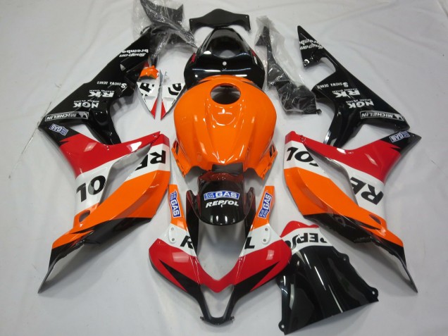 Online 2007-2008 Honda CBR600RR Fairings - Light Orange Repsol Online 2007-2008 Honda CBR600RR Fairings - Light Orange Repsol