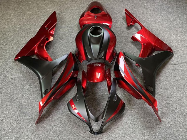 Online 2007-2008 Honda CBR600RR Fairings - Maroon Red