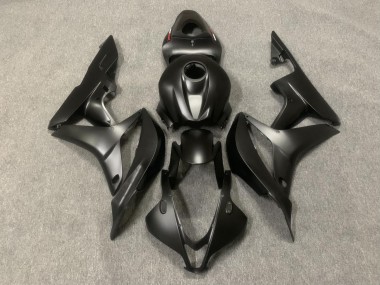 Online 2007-2008 Honda CBR600RR Fairings - Matte Black & Logos