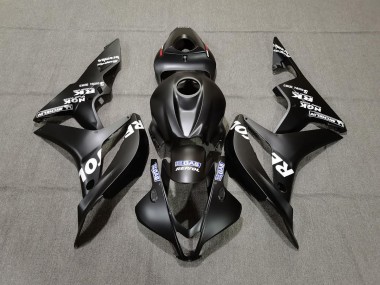 Online 2007-2008 Honda CBR600RR Fairings - Matte Black Repsol