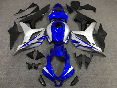 Online 2007-2008 Honda CBR600RR Fairings - OEM Style Blue and Silver