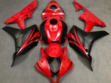 Online 2007-2008 Honda CBR600RR Fairings - Pearl Red & Black