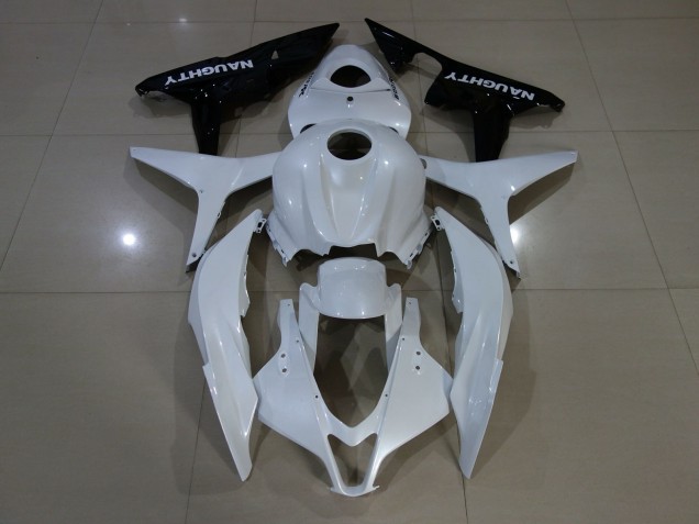 Online 2007-2008 Honda CBR600RR Fairings - Pearl White Online 2007-2008 Honda CBR600RR Fairings - Pearl White