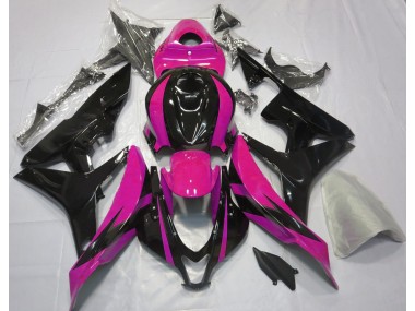 Online 2007-2008 Honda CBR600RR Fairings - Pink and Black OEM Design