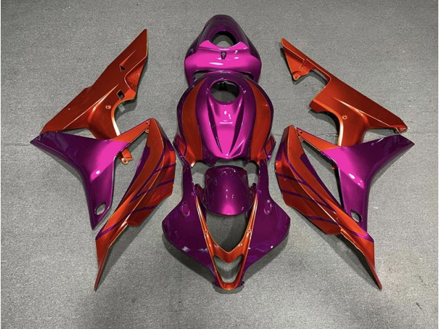 Online 2007-2008 Honda CBR600RR Fairings - Red & Violet