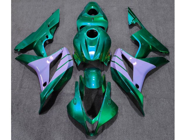Online 2007-2008 Honda CBR600RR Fairings - Turquoise and Milky Purple
