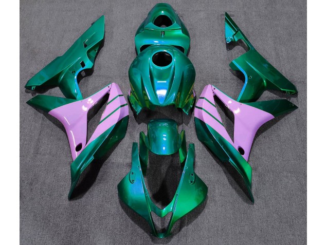 Online 2007-2008 Honda CBR600RR Fairings - Turquoise and Pink Online 2007-2008 Honda CBR600RR Fairings - Turquoise and Pink