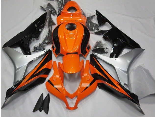 Online 2007-2008 Honda CBR600RR Fairings - Vibrant Orange OEM Style