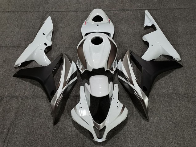 Online 2007-2008 Honda CBR600RR Fairings - White OEM Style Online 2007-2008 Honda CBR600RR Fairings - White OEM Style