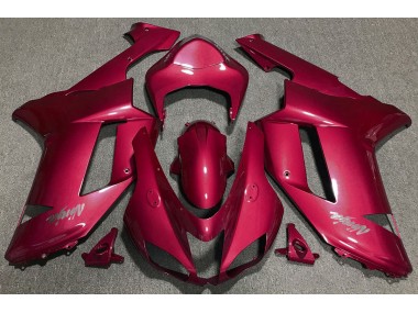 Online 2007-2008 Kawasaki ZX6R Fairings - Candy Red