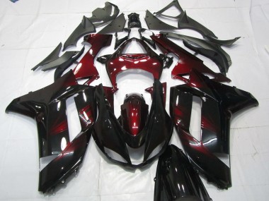 Online 2007-2008 Kawasaki ZX6R Fairings - Deep Red