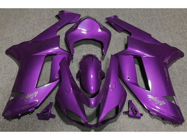 Online 2007-2008 Kawasaki ZX6R Fairings - Gloss Purple Online 2007-2008 Kawasaki ZX6R Fairings - Gloss Purple