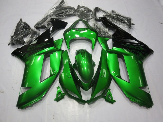 Online 2007-2008 Kawasaki ZX6R Fairings - Special Green Online 2007-2008 Kawasaki ZX6R Fairings - Special Green