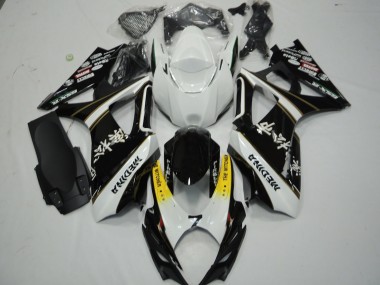 Online 2007-2008 Suzuki GSXR 1000 Fairings - Black and White