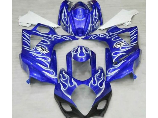 Online 2007-2008 Suzuki GSXR 1000 Fairings - Blue Flame Online 2007-2008 Suzuki GSXR 1000 Fairings - Blue Flame