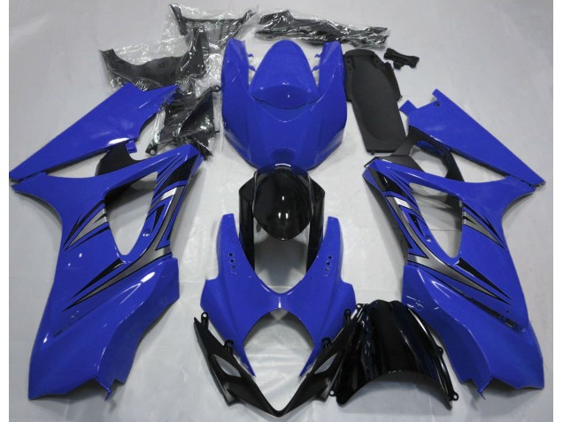 Online 2007-2008 Suzuki GSXR 1000 Fairings - Blue OEM Style