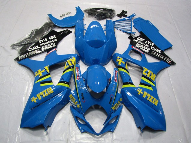 Online 2007-2008 Suzuki GSXR 1000 Fairings - Bright Blue Rizla Online 2007-2008 Suzuki GSXR 1000 Fairings - Bright Blue Rizla
