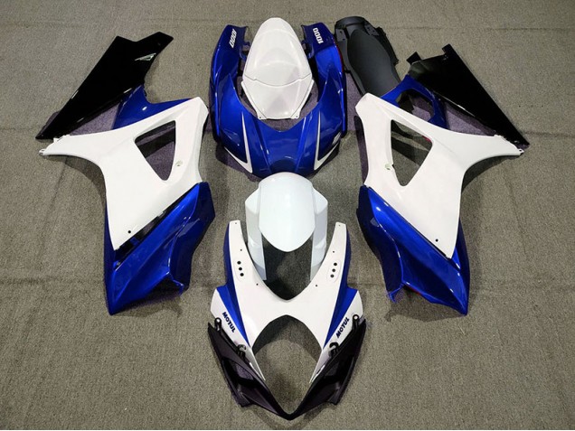 Online 2007-2008 Suzuki GSXR 1000 Fairings - Custom Design Blue Online 2007-2008 Suzuki GSXR 1000 Fairings - Custom Design Blue