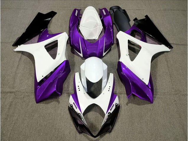 Online 2007-2008 Suzuki GSXR 1000 Fairings - Custom Design Purple Online 2007-2008 Suzuki GSXR 1000 Fairings - Custom Design Purple