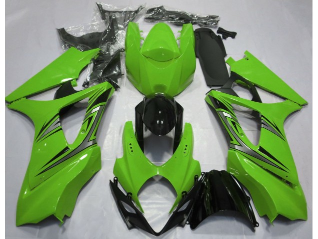 Online 2007-2008 Suzuki GSXR 1000 Fairings - Green OEM Style Online 2007-2008 Suzuki GSXR 1000 Fairings - Green OEM Style