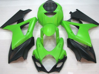 Online 2007-2008 Suzuki GSXR 1000 Fairings - Matte Green