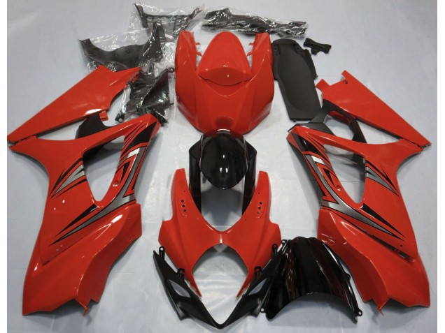 Online 2007-2008 Suzuki GSXR 1000 Fairings - Red OEM Style