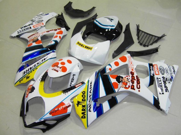 Online 2007-2008 Suzuki GSXR 1000 Fairings - Spots Online 2007-2008 Suzuki GSXR 1000 Fairings - Spots