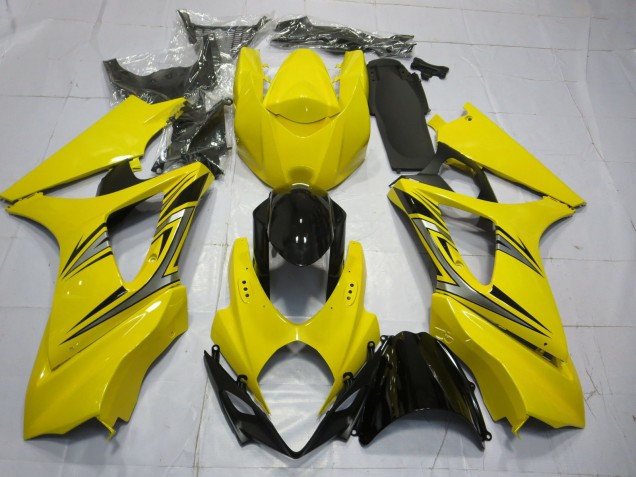 Online 2007-2008 Suzuki GSXR 1000 Fairings - Yellow OEM Style Online 2007-2008 Suzuki GSXR 1000 Fairings - Yellow OEM Style