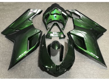 Online 2007-2012 Ducati 848 1098 1198 Fairings - Deep Green