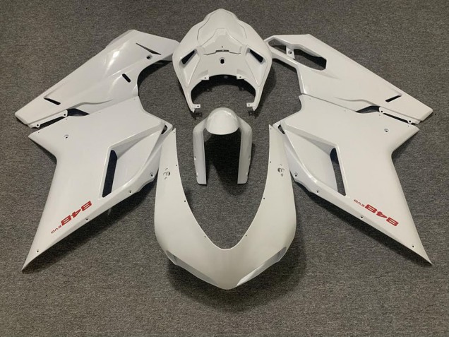 Online 2007-2012 Ducati 848 1098 1198 Fairings - Gloss White Online 2007-2012 Ducati 848 1098 1198 Fairings - Gloss White